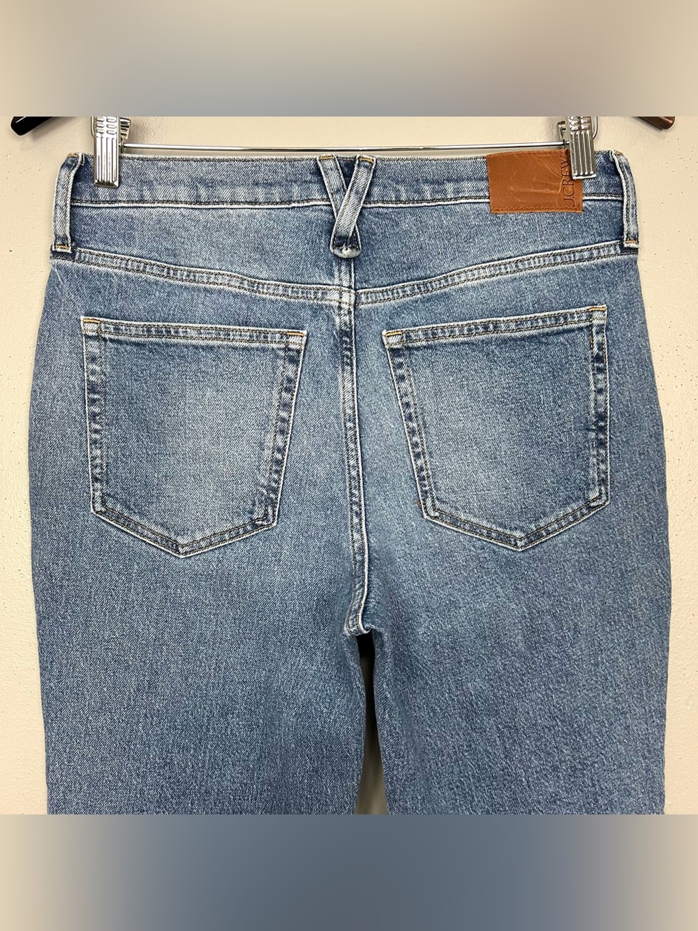 J. Crew 10” Demi Boot Crop Jean Women’s Size 28 Mid Rise Slightly Stretchy Denim - Picture 6 of 9